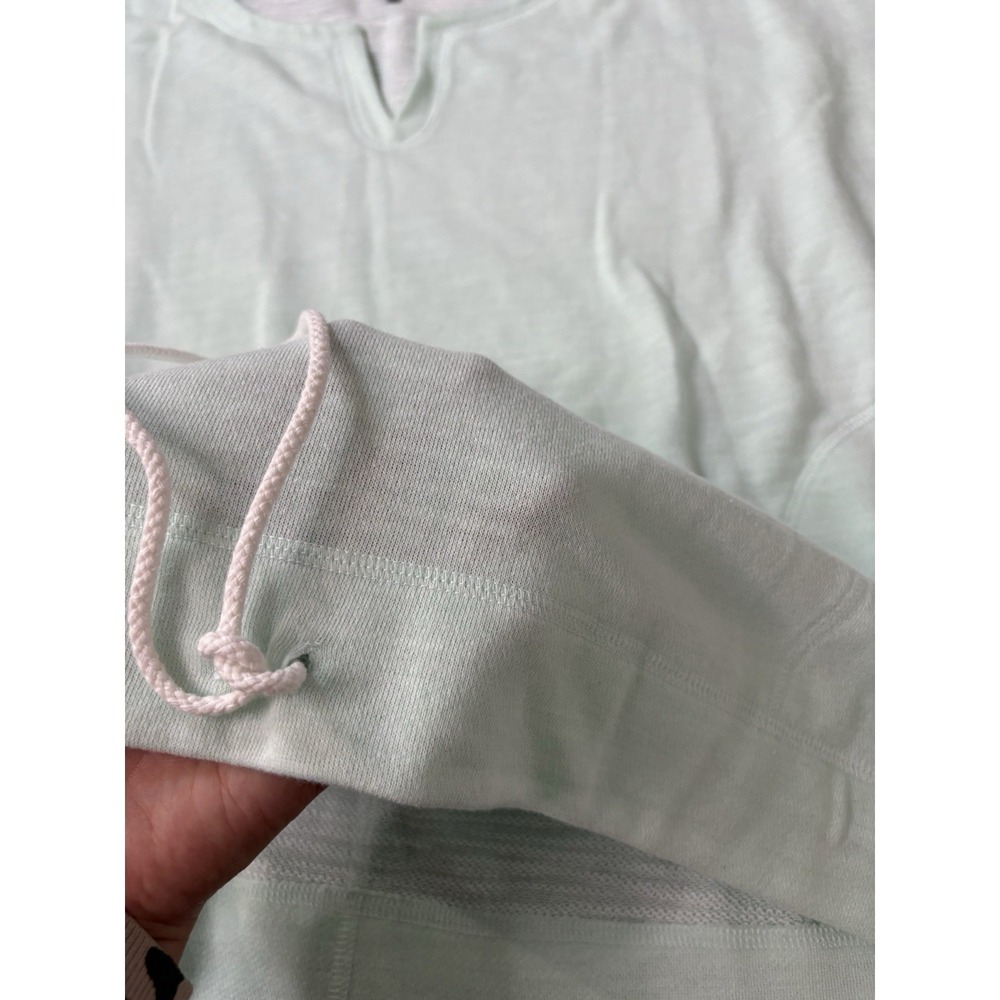 T By TALBOTS Womens Size P2XL Top Blouse Shirt Light Green Cotton Blend NWOT - Picture 6 of 12